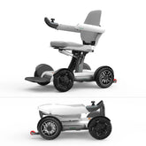BZMEDI Smart Auto-Folding All-Terrain Electric Wheelchair
